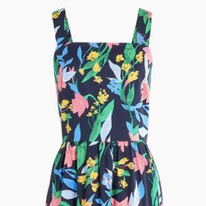J Crew Floral Tiered Maxi Dress